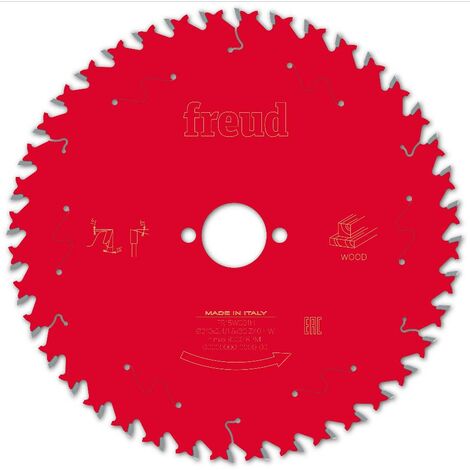 Lame pour scie circulaire portative FREUD - Ø210 2,4/1,8 AL30 Z40 BA 15° - F03FS09723 -FR15W001H (1/3)