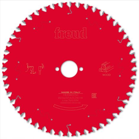 Lame pour scie circulaire portative FREUD - Ø235 2,8/1,8 AL30 Z48 BA 15° - F03FS09735 -FR20W005H (1/3)