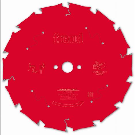 Lame pour scie circulaire portative FREUD - Ø184 2/1,3 AL16 Z14 BA 18° - F03FS09791 -FR11C001H