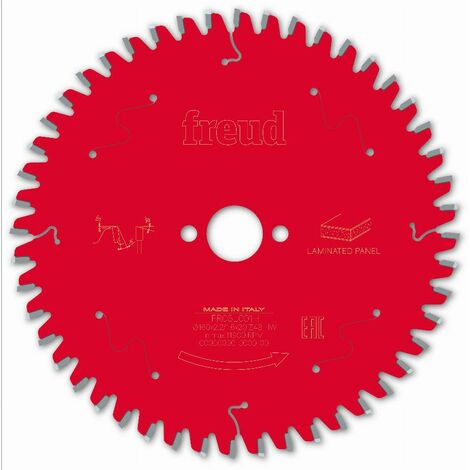 Freud – Lame de scie circulaire 160 mm – Pour panneaux mélaminés – Alésage 20 mm – 48 dents – Carbure TiCo pour coupe nette (1/3)