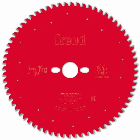 Lame pour scie circulaire portative FREUD - Ø250 2,8/2 AL30 Z68 TP -5° - F03FS09835 -FR23A001T