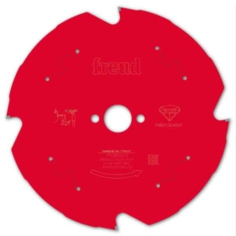Lame diamant de scie circulaire 160mm – Pour fibrociment – Alésage 20mm – Épaisseur 2.2mm – 4 dents TCG pour coupe précise – Freud