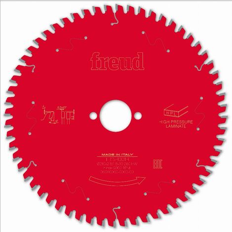 FREUD Lame de scie circulaire & plongeante - HPL - 210 mm - 2.8 mm - 30 mm - 60 dents (1/2)