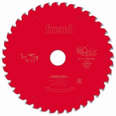 Lame de scie circulaire 210mm 40 dents pour mélaminé et MDF – Coupe nette et durable – F03FS09886 – Freud