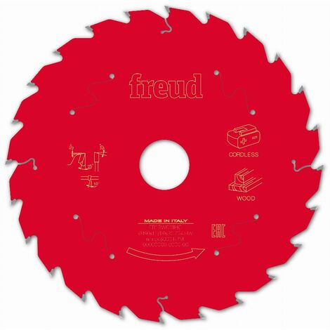 Lame de scie circulaire pour bois 24 dents D190mm - FREUD - F03FS10058