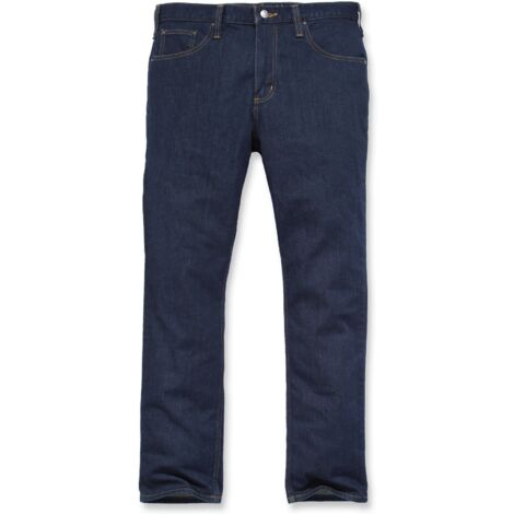 Jean Rugged Flex Straight Tapered 102807 CARHARTT Erie Bleu T.40 - 102807-491-W32L34 (1/3)