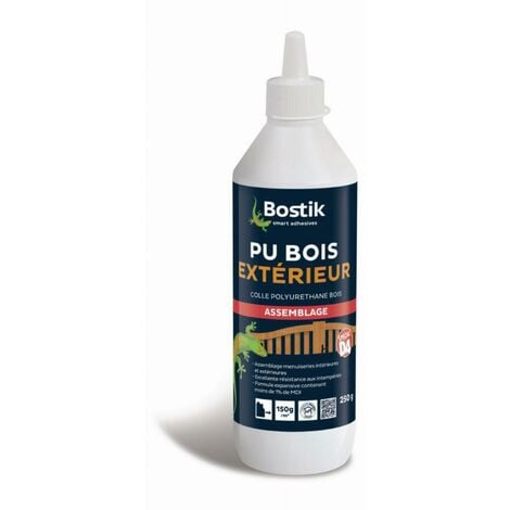 Colle PU Bois BOSTIK - Biberon de 250 g - 30610791
