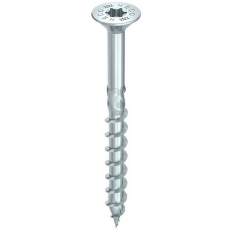 Vis HECO-Topix-Plus - Ø3,5x35mm - Tête Fraisée à poches de fraisage - Filetage Partiel - T20 - Boite de 1000 - 60284