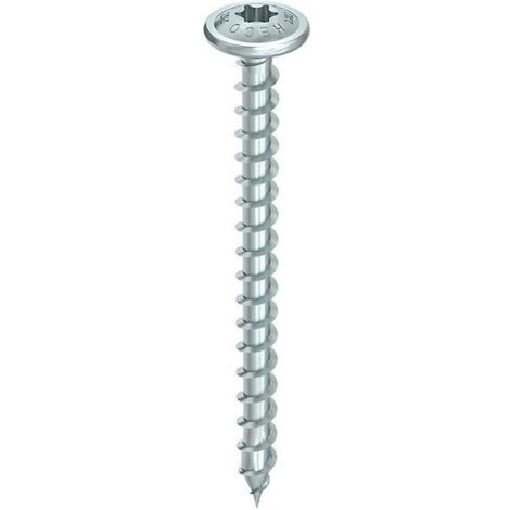 Vis HECO-Topix-Plus - Ø6x160mm - Tête Ronde large - Filetage Partiel - T30 - Boite de 100 - 61167 (1/5)