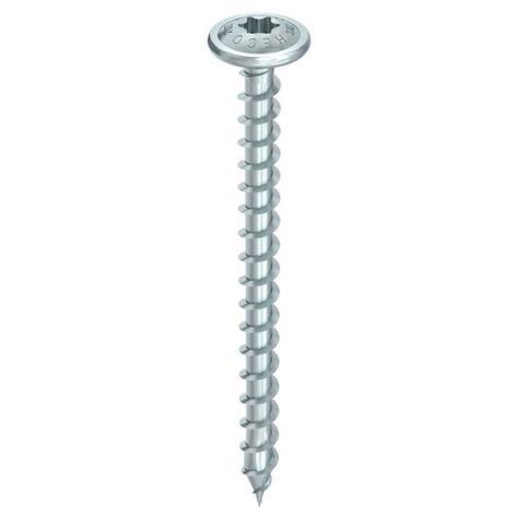 Vis HECO-Topix-Plus - Ø8x80mm - Tête Ronde large - Filetage Total - T40 - Boite de 50 - 61245