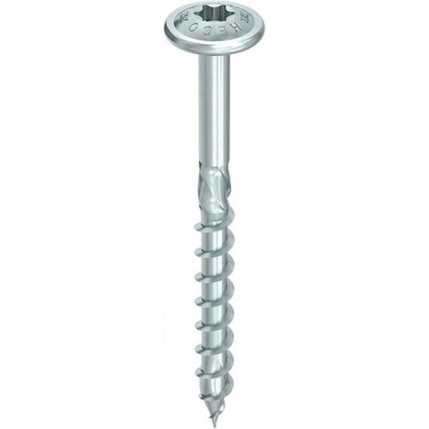 Vis HECO-Topix-Plus - Ø10x160mm - Tête Ronde large - Filetage Partiel - T40 - Boite de 50 - 61512 (1/5)