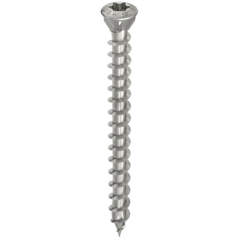 Vis HECO-Topix-Plus spécial plancher - Ø3,5x40mm - Tête Fraisée avec nervures de fraisage - Filetage Total - T10 - Boite de 200 - 61644