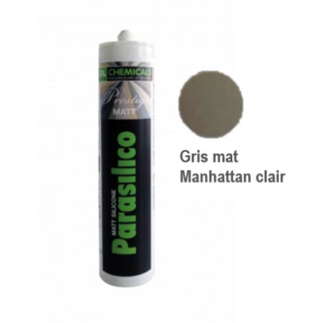 Mastic silicone Parasilico Prestige Matt DL CHEMICALS - Gris foncé - 0100092NE10871