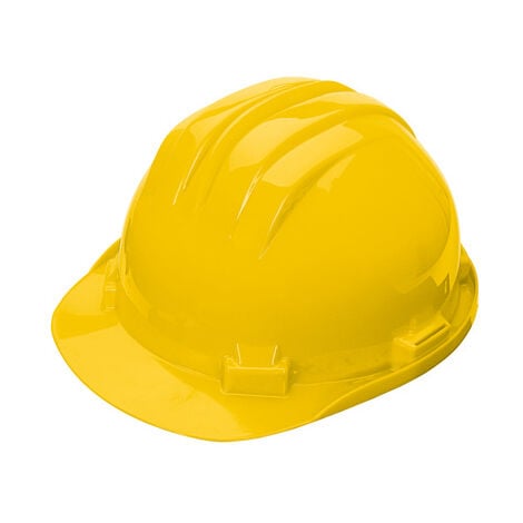 Casque de chantier SINGER en polyéthylène - Jaune - CAS5RSY