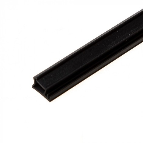 Joint sur dormant en PVC - LD 411 - pour rainure de 4 mm - finition noir -  40 m