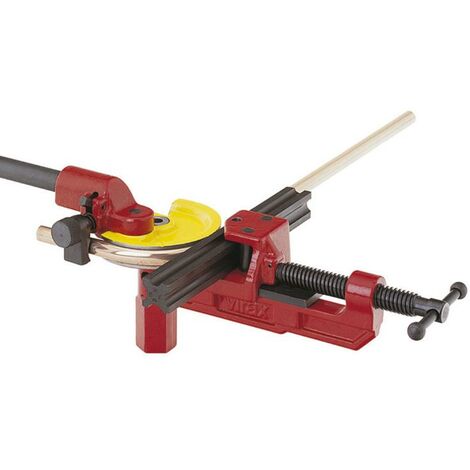 Cintreuse manuelle d'établi pour tube cuivre écroui avec barillet 3,5D Ø10 à 22 mm VIRAX - 250285