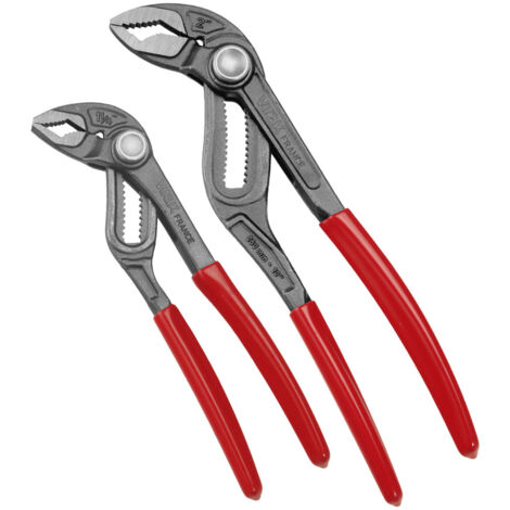 Virax – Pince multiprise 250 mm à grande ouverture – Verrouillage rapide pour réglage précis – Poignée ergonomique anti-glissement – Chrome vanadium