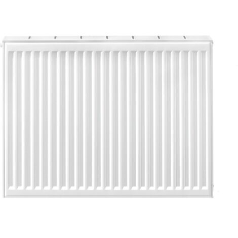 Stelrad – Radiateur panneau rayonnant compact Type 22 700mm – Puissance 1569W – Acier blanc – Fixation murale – Design intemporel