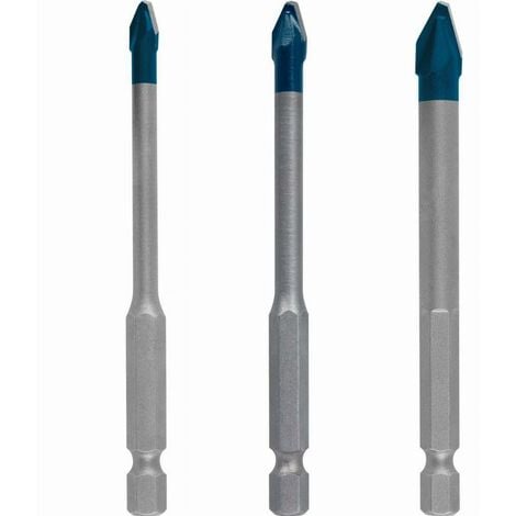 Foret Hard Ceramic Hex-9 Expert BOSCH Ø 5/6/8 mm - 3 pièces - 2608900595