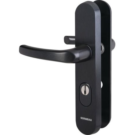 Béquille NORMBAU SEKU 2 - Blindé en aluminium massif - Carré de 7 mm Entraxe 70 mm - Inox - 3006020000