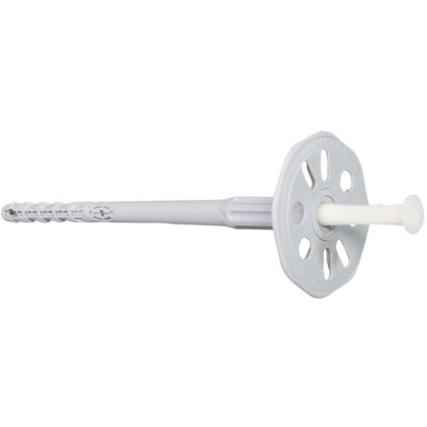 Fischer – Cheville d'isolation 148mm pour béton et maçonnerie – Fixation panneaux isolants – Boîte de 100 – 548729