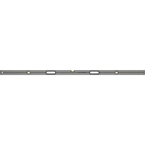 Stanley – Niveau à bulle 180 cm – Aluminium léger avec zones de renforcement – Précision +/- 0,5 mm/m – 3 fioles haute visibilité – 43672