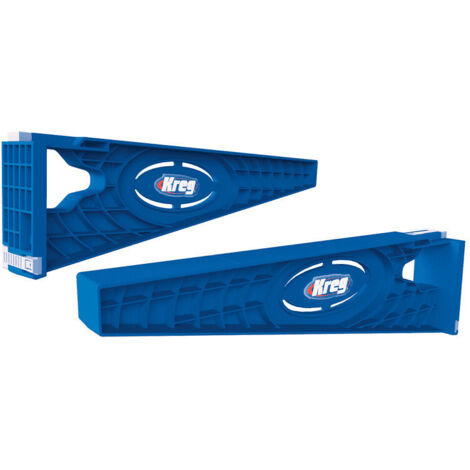 Kreg – Gabarit de coulisse de tiroir – Installation facile pour glissières à roulement à billes et époxy – Supports réversibles pour alignement parfait