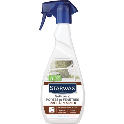 Nettoyant portes et fenêtres prêt à l'emploi 500ml STARWAX