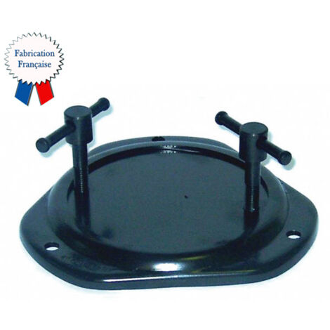 Dolex – Base tournante pour étaux 54-85-104-45 – Rotation 360° – Largeur d'étau 118 mm – Acier estampé à froid pour stabilité