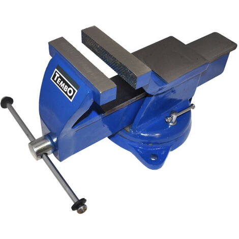 Dolex – Étau d'établi base tournante 360° – Ouverture 165 mm – Pour bois dur et teck – Capacité de serrage 165 mm – TEMBO125
