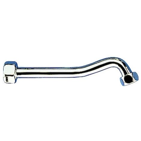 Delabie – Tubulure urinoir 1/2' 3/8' – Raccordement F1/2' – Hauteur 165 mm – Compatible Jacob Delafon Coquille 2-1519