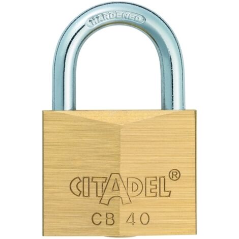 Cadenas ABUS FRANCE - Citadel CB40 laiton en 40 mm - 23834