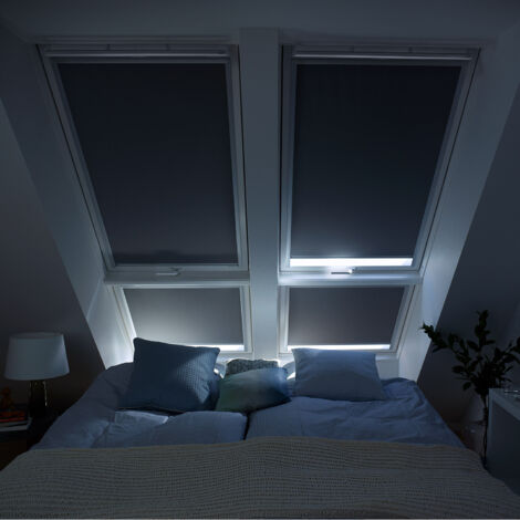 Velux Store occultant DKL C04 bleu foncé