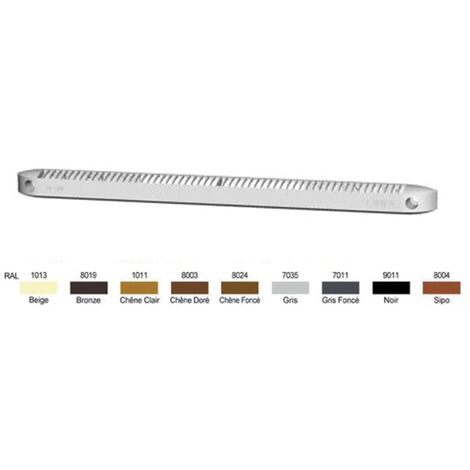 Kit entrée d'air autoréglable VM-G30CEA 30m³ ANJOS Déflecteur+régulateur+4 vis+4 cache vis - Blanc - 0807BLANC