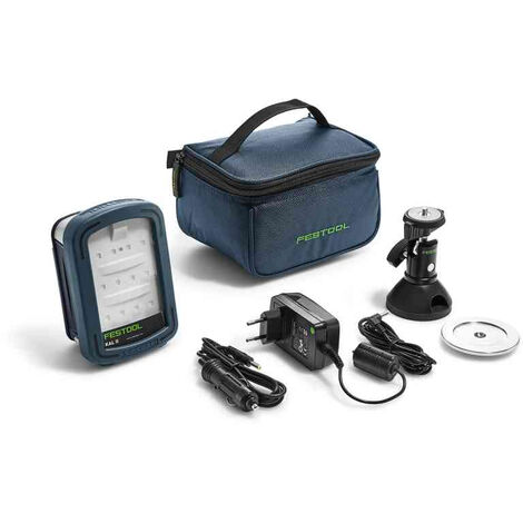 Festool – Lampe torche SYSLITE KAL II – 12 LED 769 lm – Alimentation 7,2V – Support magnétique 2 en 1 – Éclairage large 170°