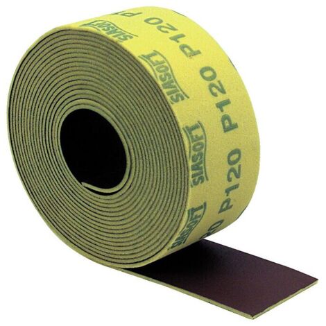 Rouleau mousse Siasoft 2951 SIA ABRASIVES - 115 mm x 10 m - Grain 80 - 6581.1109.0080