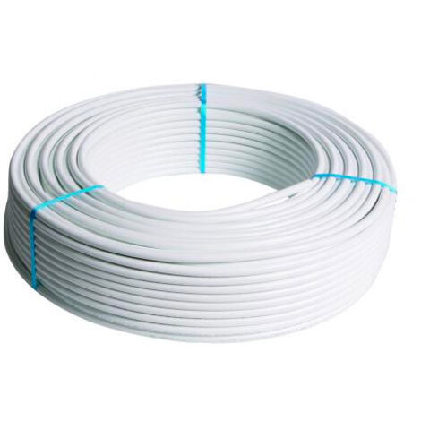 Tube multicouche nu blanc Ø32, en couronne de 50m, HENCO