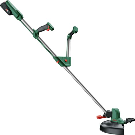 Coupe-herbe sans fil Bosch UniversalGrassCut 18V-260 (1 batterie, système 18 volts, diamètre du cercle de coupe : 26 cm)