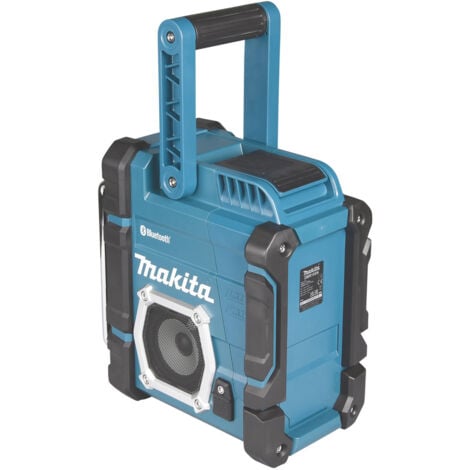 Radio de chantier 10.8 à 18 V Li-Ion MAKITA - Sans batterie, ni chargeur - adaptateur secteur -DMR108N