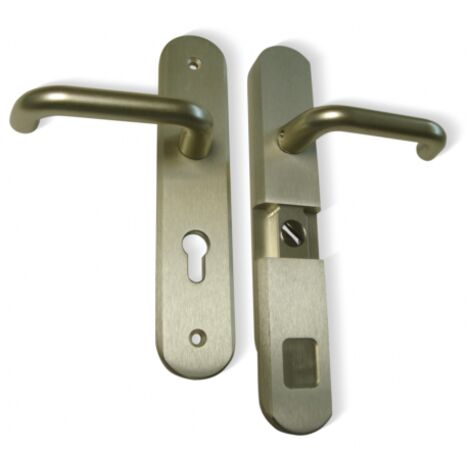 Ensemble de poignées de porte à fouillot BLINDOMAG - VIRO (1/3)