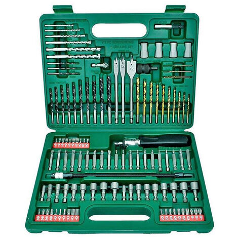 Hikoki – Coffret de vissage et perçage 112 pièces – Outils électroportatifs pour bois dur et métal – Accessoires inclus pour usage intensif