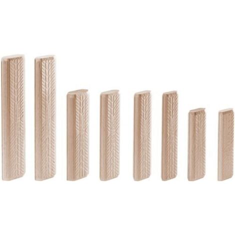 Festool – Chevilles DOMINO en hêtre D 14 x 140 mm pour assemblages solides – Excellente tenue et précision – 498219