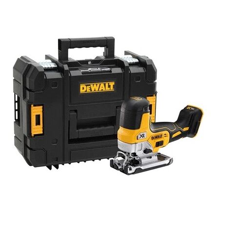 Dewalt – Scie sauteuse 18V à prise par le corps – Moteur Brushless – Courses 1000-3200 cps/min – Inclinaison 45° – Coffret TSTAK (1/10)