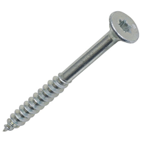 Vis bois panelvit tête fraisée tx - Vendu par 200 - Diametre : 5 - Long : 80 - Filetage : Partiel - MUSTAD