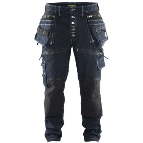 Pantalon artisan BLAKLADER X1900 – Stretch T.46 - MARINE/NOIR - 199911418999-46