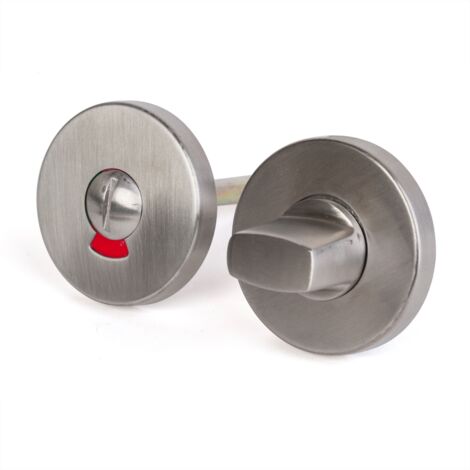 Paire de Rosaces KLOSE besser " ELSA"- Rondes Diam: 53 mm - A condamnation Avec Voyant -Inox 304