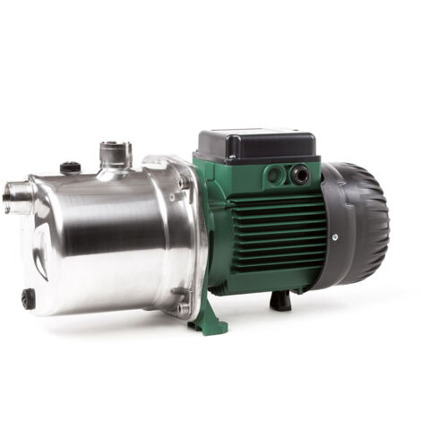 Pompe de surface auto-amorçante 0.75 kW – Aspiration jusqu'à 8m – Débit 60L/min – Acier inoxydable – 10114 (1/3)