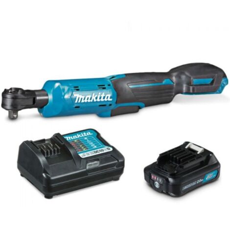 Clé à cliquet 12 V Li-Ion 47,5 Nm - MAKITA - avec 1 batterie 12V 2.01Ah - chargeur - WR100DWA