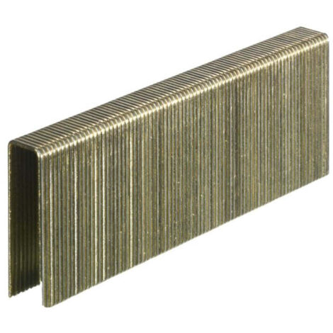 Senco – Agrafes M 25mm pour agrafeuse-cloueuse – boîte de 5000 – pour assemblage de panneaux et caisses légères – Épaisseur 1,07 mm