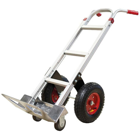 Diable aluminium STOCKMAN 250 kg - Roues tout-terrain - ST250R (1/5)